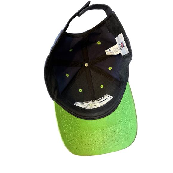 NFL team apparel Seattle Seahawks baseball hat adjustable OSFA Navy/green - Picture 4 of 5